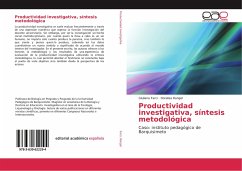 Productividad investigativa, síntesis metodológica