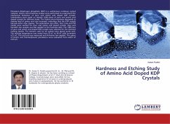 Hardness and Etching Study of Amino Acid Doped KDP Crystals
