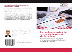 La implementación de sistemas de gestión de la calidad - Nápoles Rojas, Luis Felipe