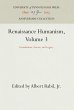 Renaissance Humanism, Volume 3 - Bild 1