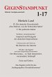 GegenStandpunkt 1-17 (eBook, ePUB) - Bild 1