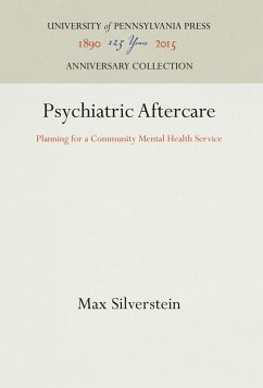 Psychiatric Aftercare - Silverstein, Max