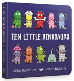 Ten Little Dinosaurs Board Book - Brownlow, Mike