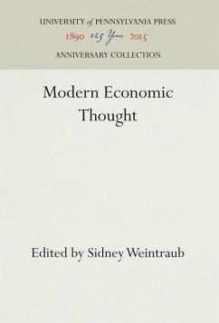 Cover Modern Economic Thought