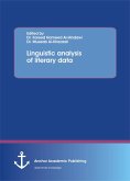 Linguistic analysis of literary data (eBook, PDF)