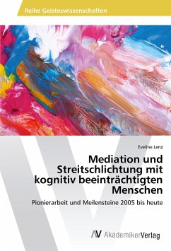 Cover Mediation und Streitschlichtung mit kognitiv beeinträchtigten Menschen