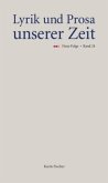 Lyrik und Prosa unserer Zeit, Neue Folge Lyrik und Prosa unserer Zeit, Neue Folge