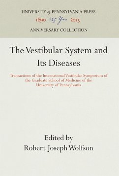 The Vestibular System and Its Diseases