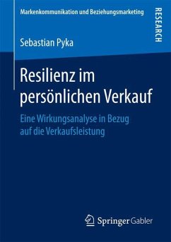 Resilienz im persönlichen Verkauf - Pyka, Sebastian