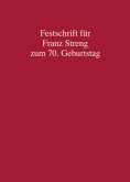 Festschrift für Franz Streng zum 70. Geburtstag