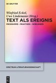 Text als Ereignis