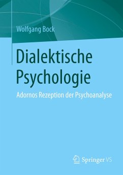 Dialektische Psychologie - Bock, Wolfgang