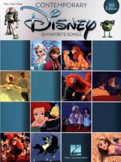 Contemporary Disney: 50 Favorite Songs, piano-vocal-guitar