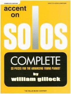 Accent On Solos - Complete Edition, 3 Books, for Piano - Gillock, William