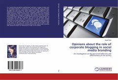 Opinions about the role of corporate blogging in social media branding - Neri, Sarah