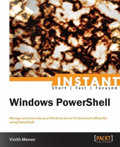 Instant Windows PowerShell - Menon, Vinith