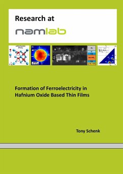 Formation of Ferroelectricity in Hafnium Oxide Based Thin Films - Schenk, Tony