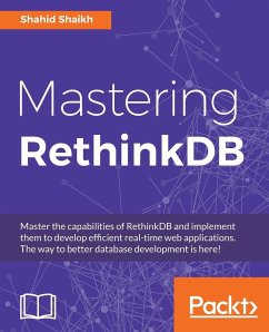 Mastering RethinkDB - Shaikh, Shahid