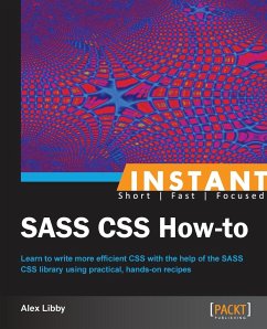 Instant SASS CSS How-to - Libby, Alex