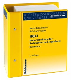 Honorarordnung für Architekten und Ingenieure - HOAI Cover Honorarordnung für Architekten und Ingenieure - HOAI