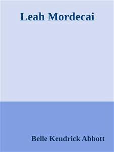 Cover Leah Mordecai (eBook, ePUB)