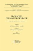 Iranisches Personennamenbuch Band II/Faszikel 5: Mitteliranische Namen (eBook, PDF)