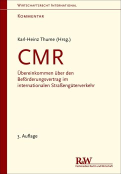 CMR - Kommentar (eBook, ePUB) - Thume, Karl-Heinz