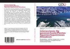 Interacciones Hg gaseoso/Suelo/Plantas líquenes/leguminosas Rhizobium