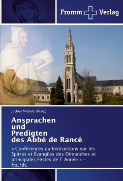 Ansprachen und Predigten des Abbé de Rancé - Michels, Jochen