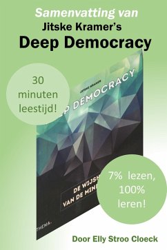 Samenvatting van Jitske Kramer's Deep Democracy (Organisatiecultuur Collectie, #1) (eBook, ePUB) - Cloeck, Elly Stroo