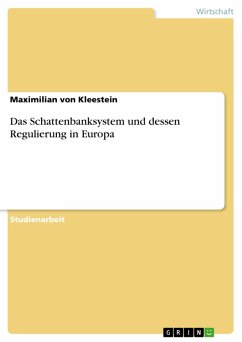 Das Schattenbanksystem und dessen Regulierung in Europa (eBook, PDF)
