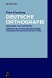Deutsche Orthografie (eBook, PDF) - Bild 1