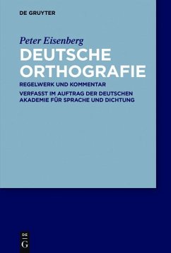 Deutsche Orthografie (eBook, PDF) - Eisenberg, Peter