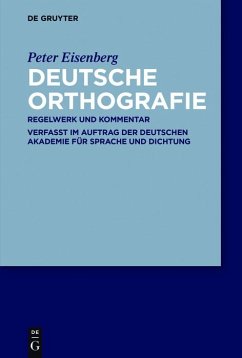 Deutsche Orthografie (eBook, ePUB) - Eisenberg, Peter