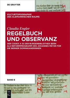 Regelbuch und Observanz (eBook, PDF) - Engler, Claudia