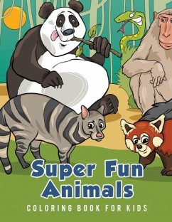 Super Fun Animals Coloring Book for Kids - Scholar, Young