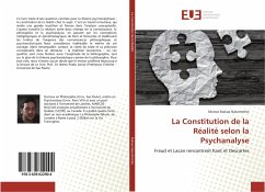 La Constitution de la Réalité selon la Psychanalyse - Bulcao Nascimento, Marcos