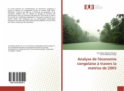 Analyse de l'économie congolaise à travers la matrice de 2005 - Nlemfu Mukoko, Jean Blaise;Wabenga Yango, James