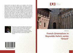 French Orientalism in Reynaldo Hahn's series 