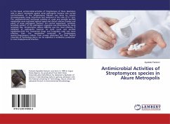 Antimicrobial Activities of Streptomyces species in Akure Metropolis - Faniomi, Ayodele