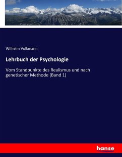 Lehrbuch der Psychologie - Volkmann, Wilhelm
