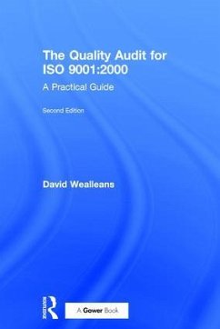 The Quality Audit for ISO 9001 - Wealleans, David