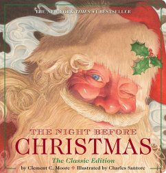 The Night Before Christmas Oversized Padded Board Book - Moore, Clement