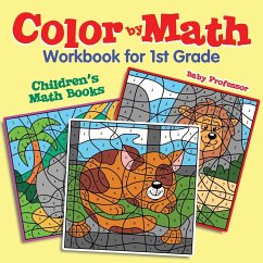 Color by Math Workbook for 1st Grade   Children's Math Books - Baby