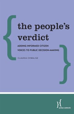 The People's Verdict - Chwalisz, Claudia