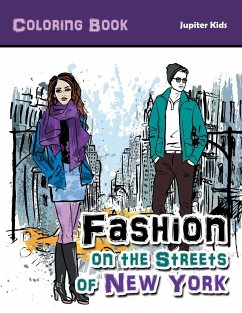 Fashion on the Streets of New York Coloring Book - Jupiter Kids