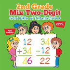 2nd Grade Mix Two-Digit Vertical Addition and Subtraction Workbook   Children's Math Books