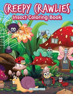 Creepy Crawlies Insect Coloring Book - Jupiter Kids