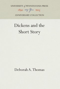 Dickens and the Short Story - Thomas, Deborah A.