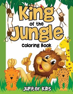 King of the Jungle Coloring Book - Jupiter Kids